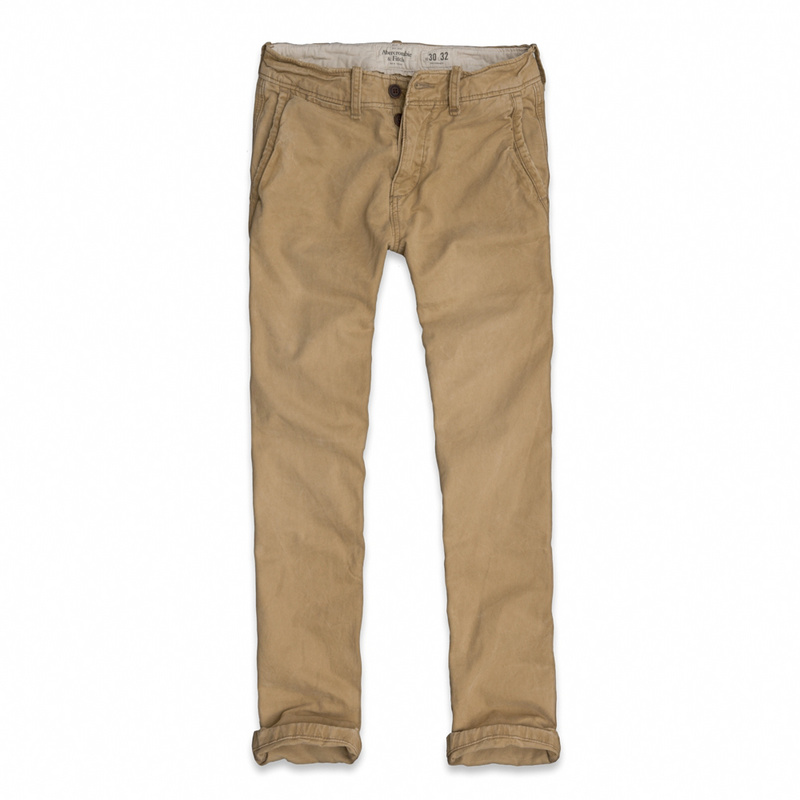 Abercrombie Fitch Hombres Chinos Pantalones AF7395